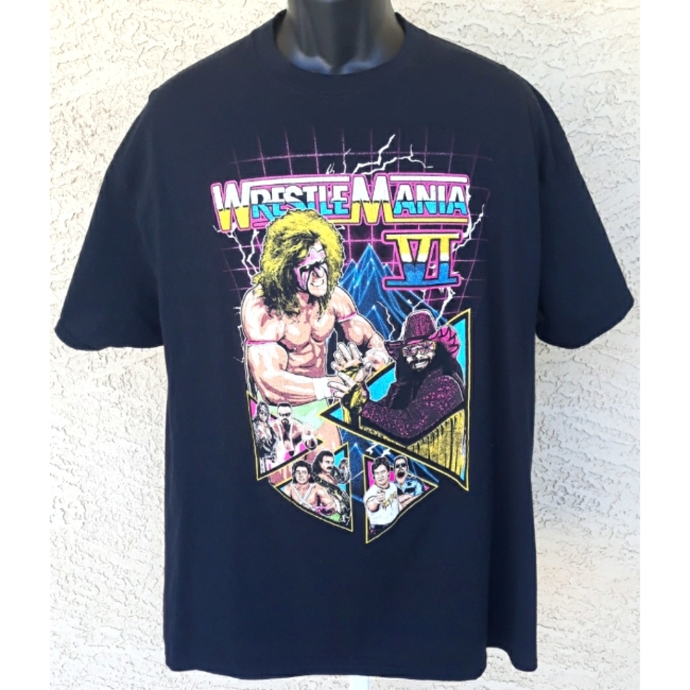 WWE WrestleMania VI tee-shirt XL